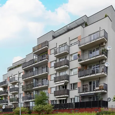 Podgorze Air-conditioned Family With Parking By Renters 公寓 克拉科夫